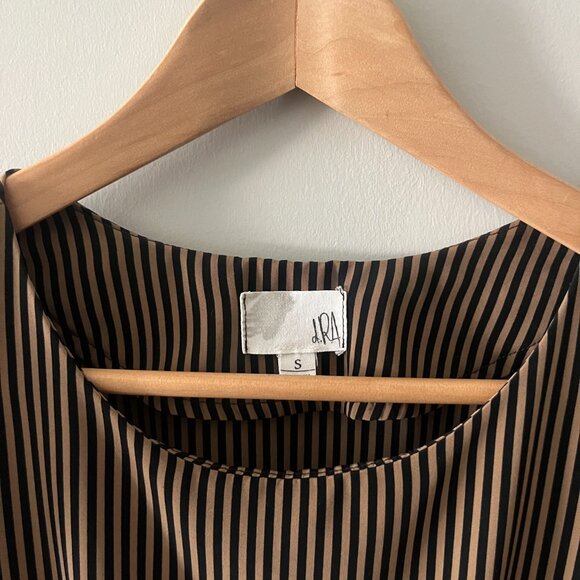 d.RA Fit and Flare Dress - Black and Brown - S - Picture 2 of 3